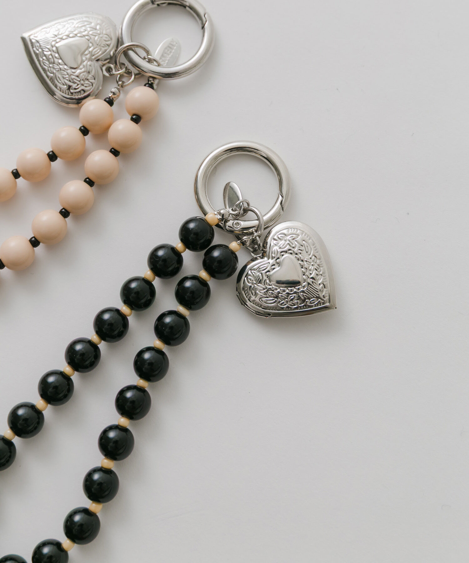 SMELLY「カラーボールハートロケットキーチェーン」|チャーム・キーホルダー|