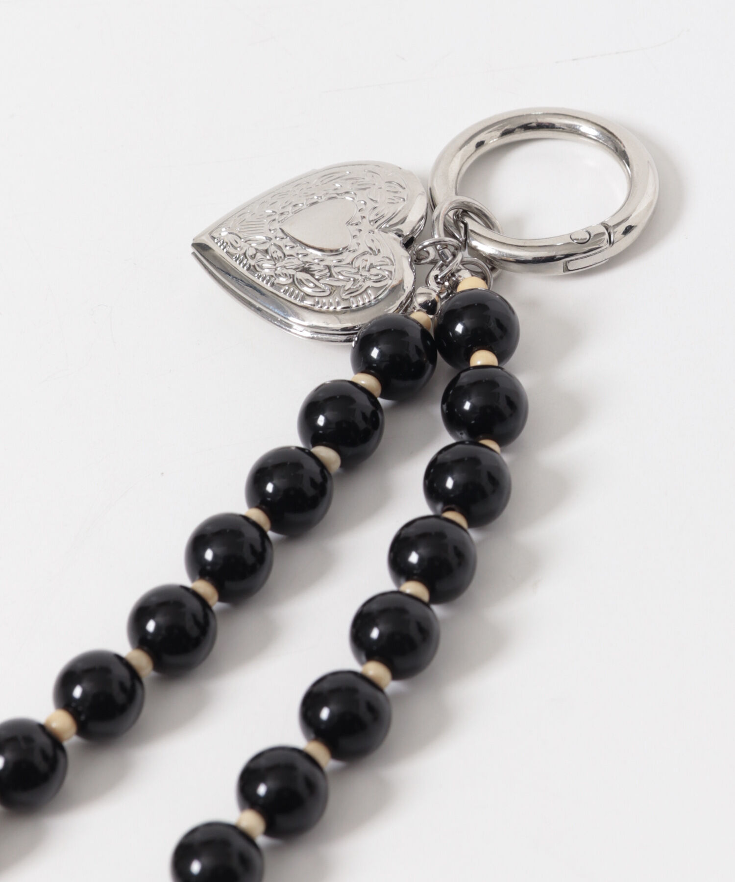 SMELLY「カラーボールハートロケットキーチェーン」|チャーム・キーホルダー|