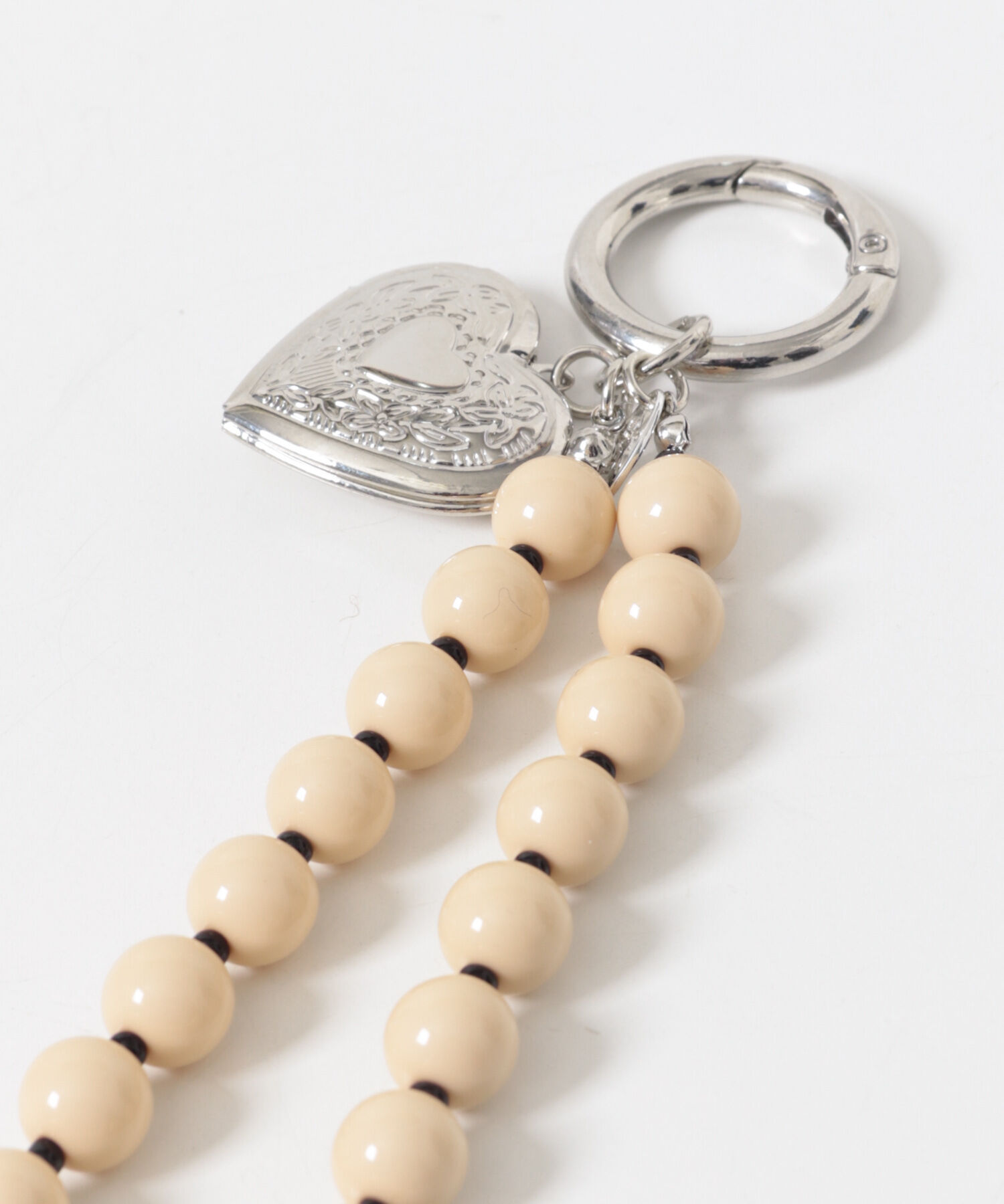 SMELLY「カラーボールハートロケットキーチェーン」|チャーム・キーホルダー|