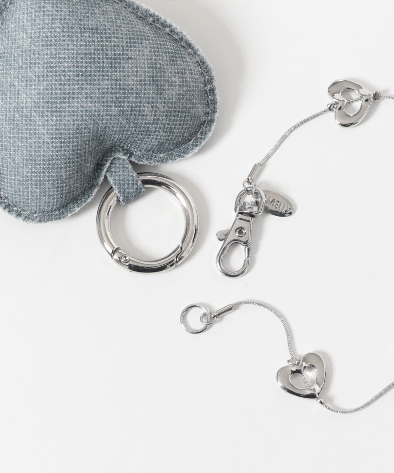 SMELLY「デニムモチーフキーチェーン」|チャーム・キーホルダー|