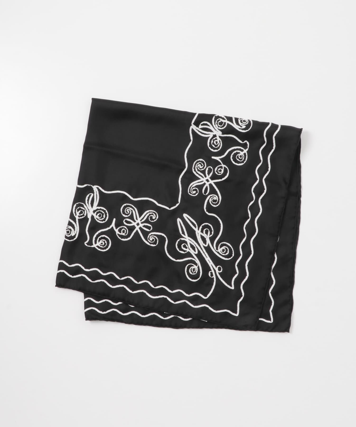 RODE SKO「ASAUCE MELER　テープエンブロイダリーバンダナスカーフ」|バンダナ・スカーフ|