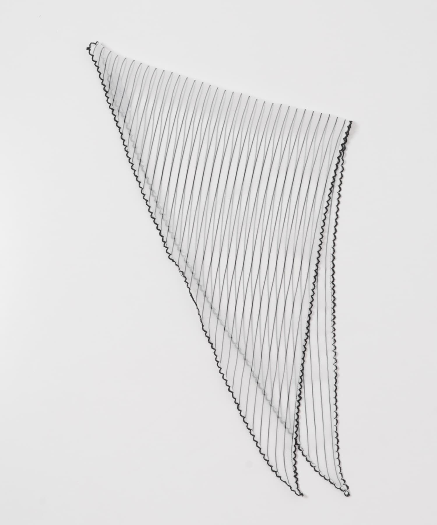 SMELLY「ストライプサンカクスカーフ」|バンダナ・スカーフ|