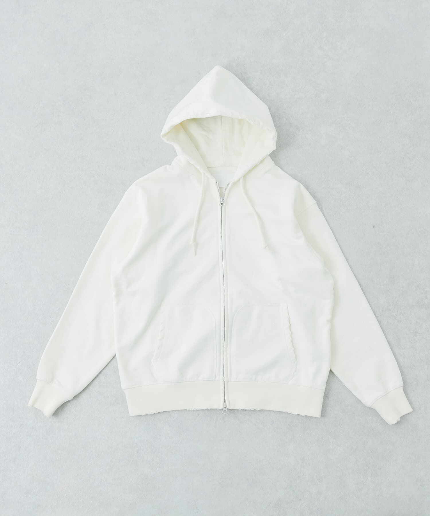 URBAN RESEARCH「URBAN RESEARCH iD　AGING ZIP PARKA」|パーカー|ホワイト