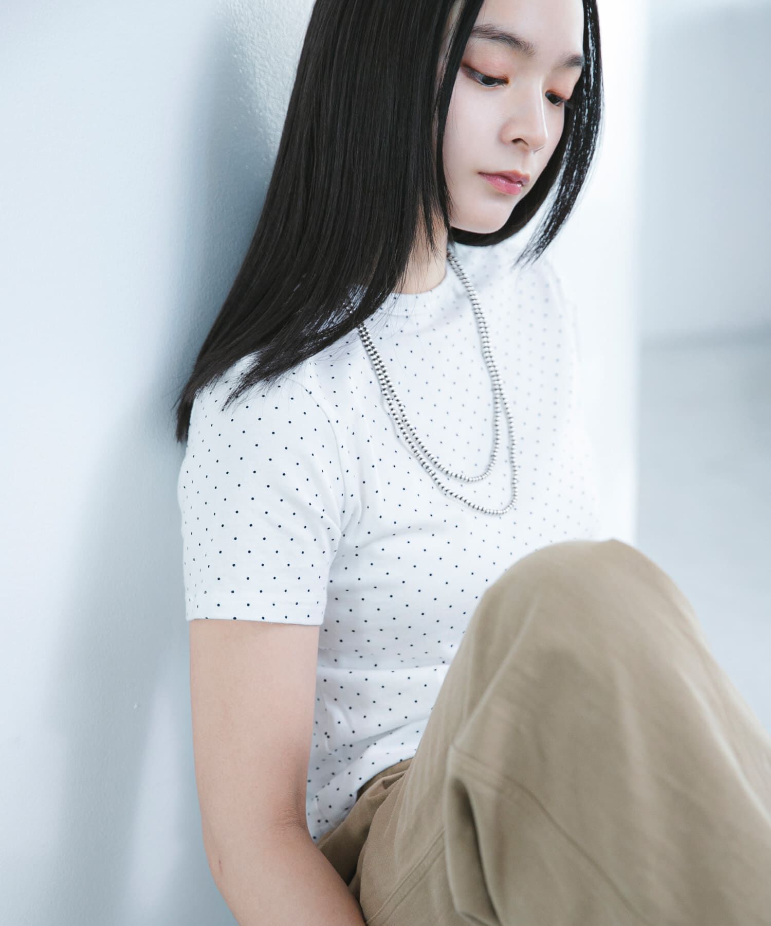 URBAN RESEARCH DOORS「『別注』HANES&times;DOORS　DOT 2P SHORT-SLEEVET-SHIRTS」|Tシャツ・カットソー|