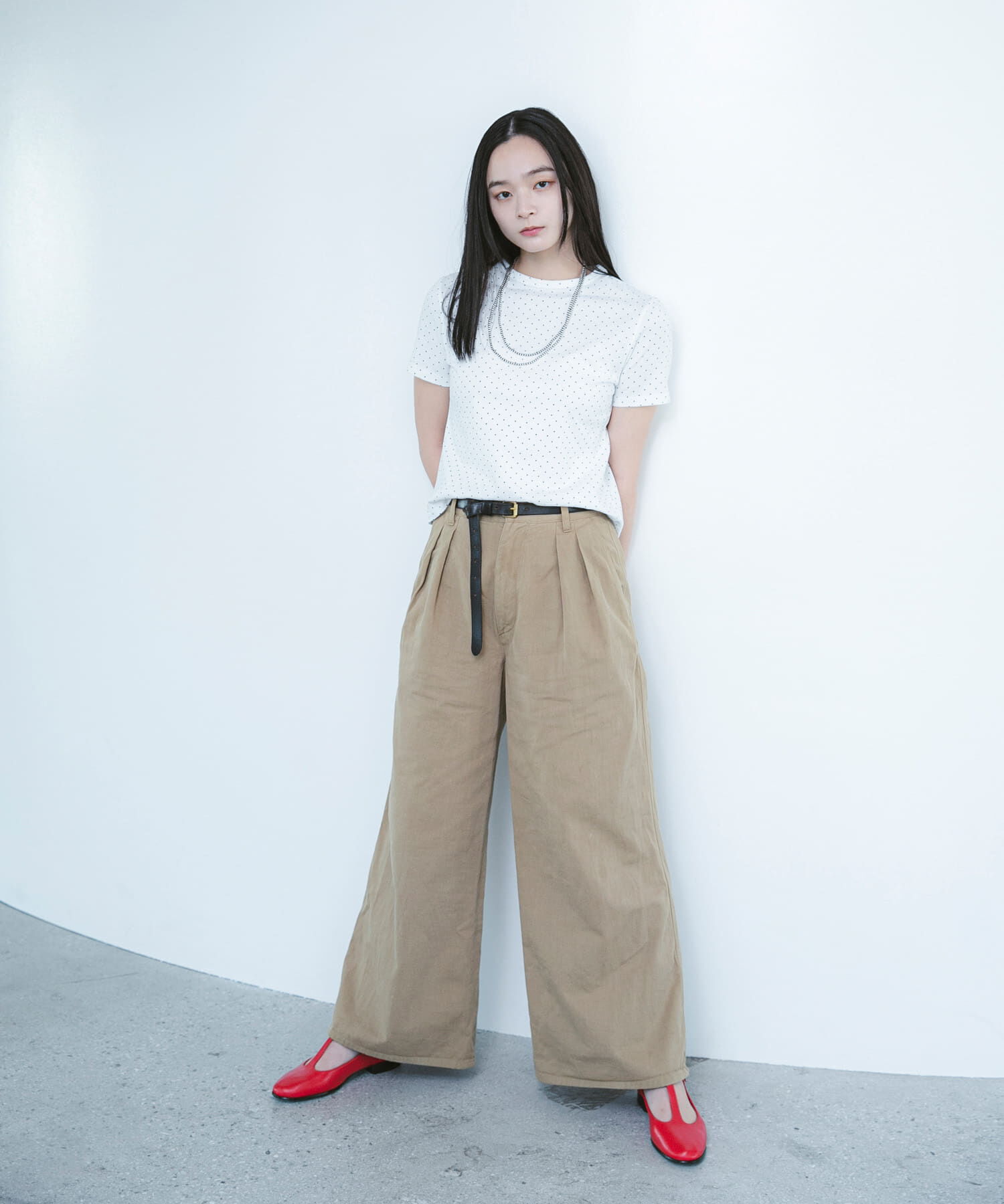 URBAN RESEARCH DOORS「『別注』HANES&times;DOORS　DOT 2P SHORT-SLEEVET-SHIRTS」|Tシャツ・カットソー|