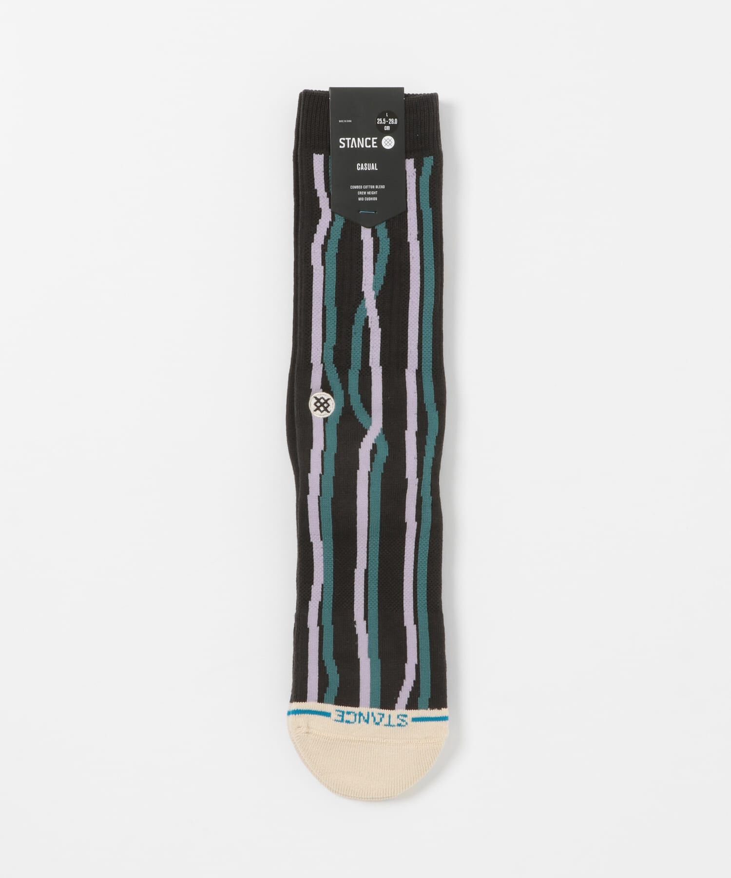 Sonny Label 「STANCE SOCKS　KELP CREW」|ソックス|チャコールグレー