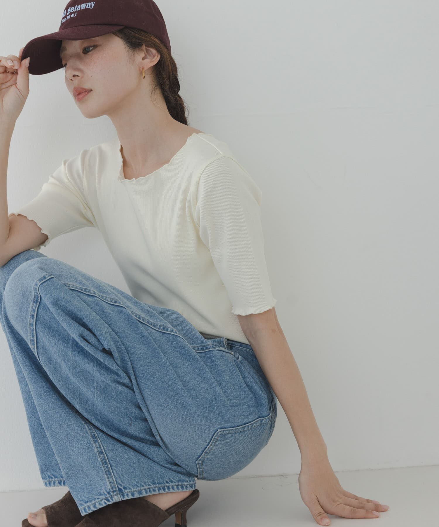 Sonny Label 「汗ジミ防止メロウクルーネックアソートプルオーバー」|Tシャツ・カットソー|