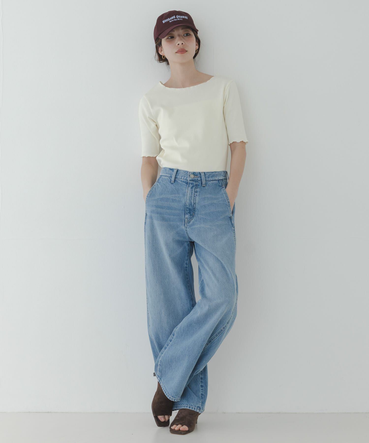 Sonny Label 「汗ジミ防止メロウクルーネックアソートプルオーバー」|Tシャツ・カットソー|