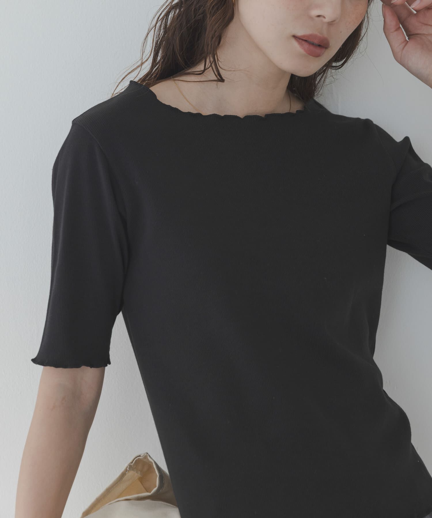 Sonny Label 「汗ジミ防止メロウクルーネックアソートプルオーバー」|Tシャツ・カットソー|