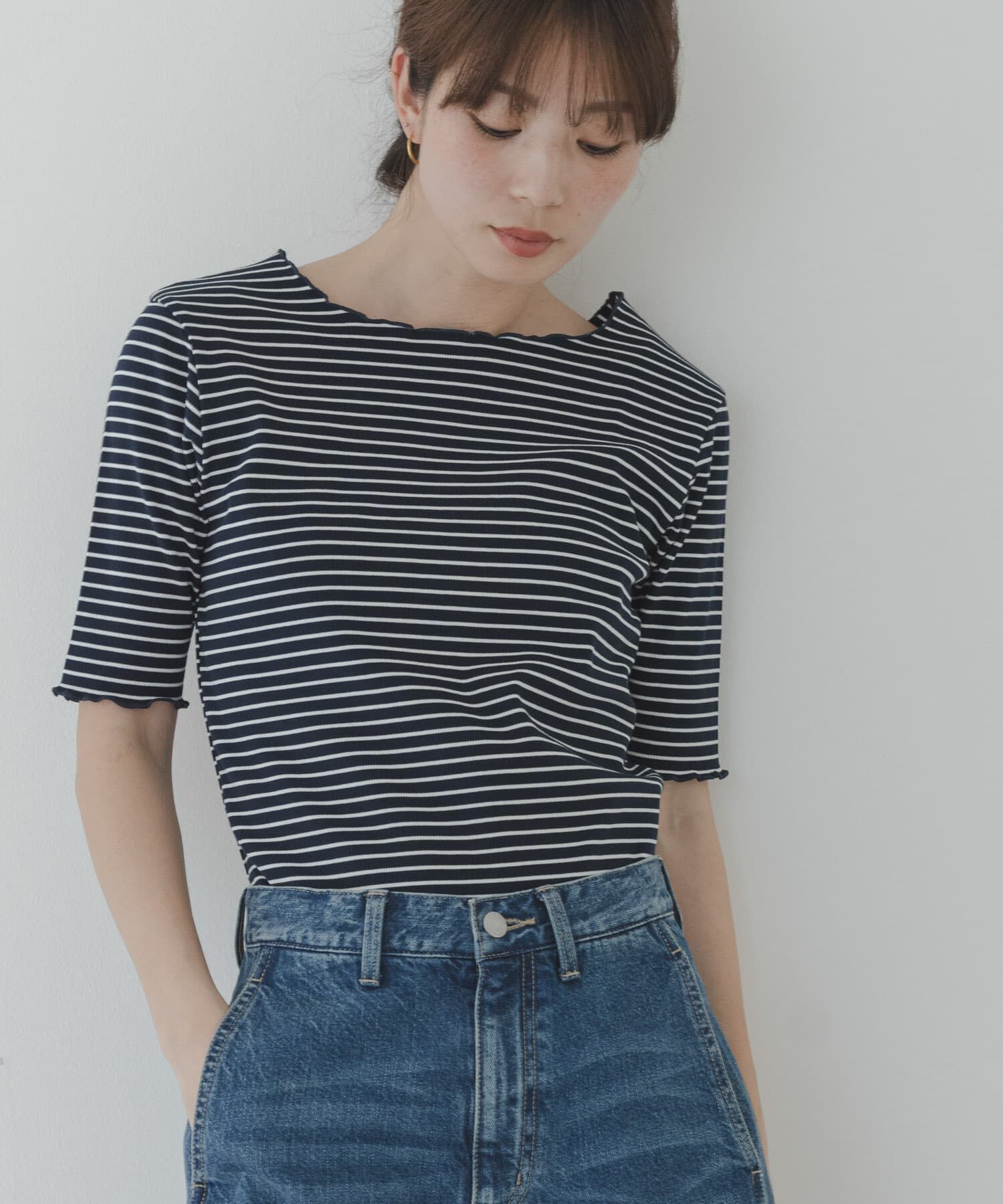 Sonny Label 「汗ジミ防止メロウクルーネックアソートプルオーバー」|Tシャツ・カットソー|