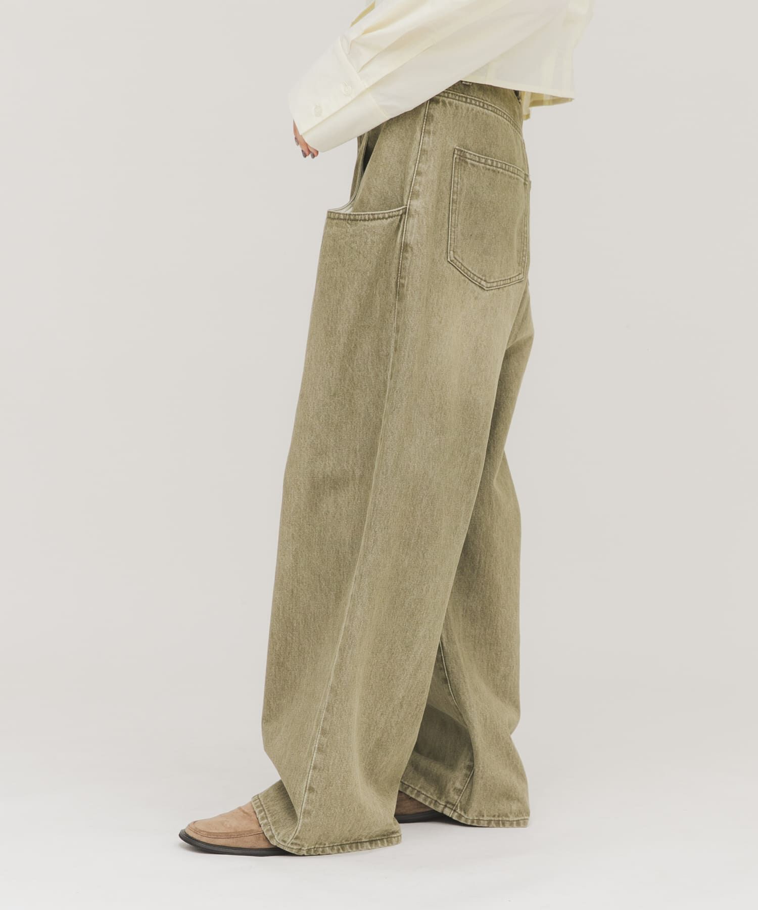  「『3サイズ展開』BIGポケットデザインデニム」|デニム|