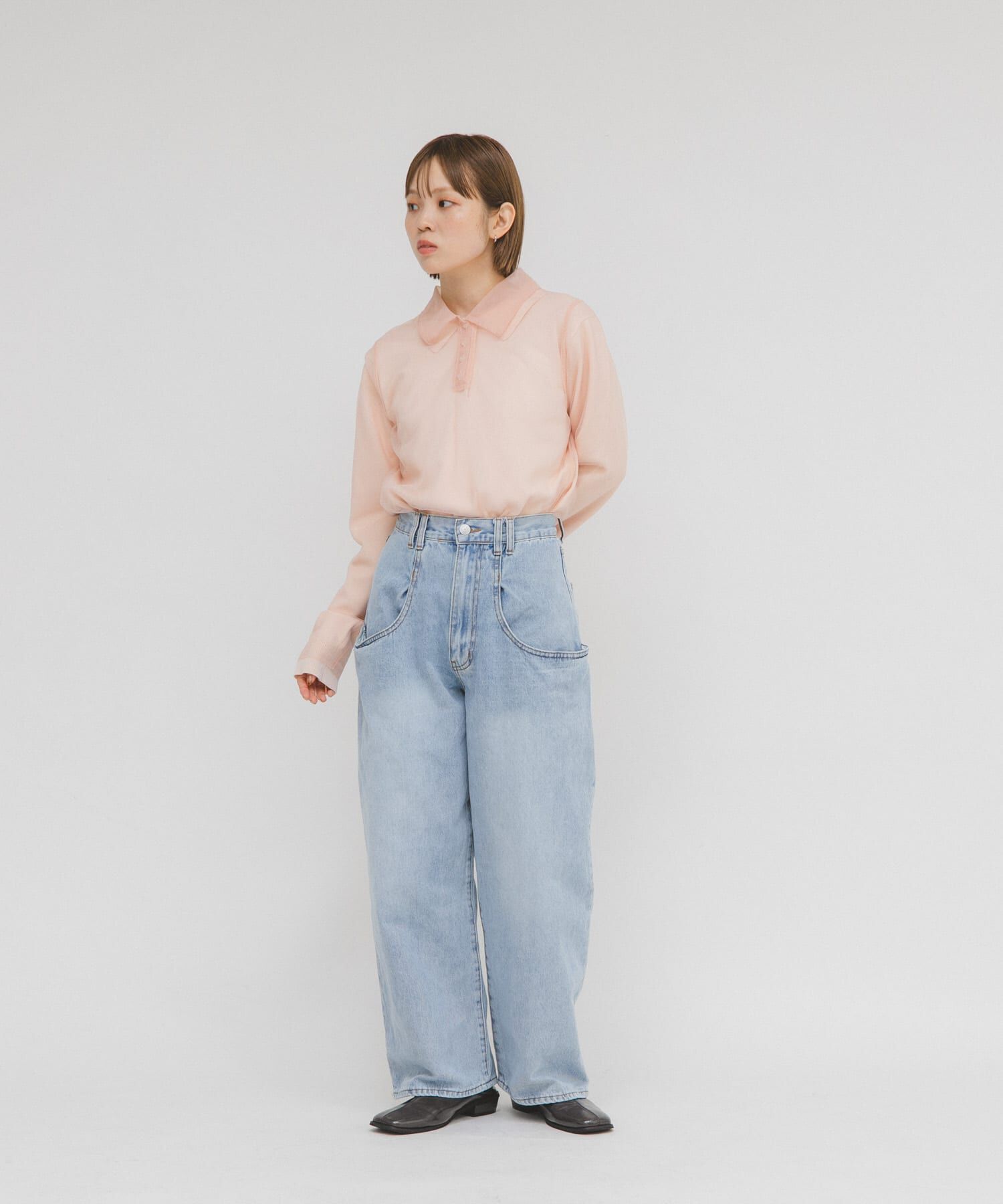  「『3サイズ展開』BIGポケットデザインデニム」|デニム|