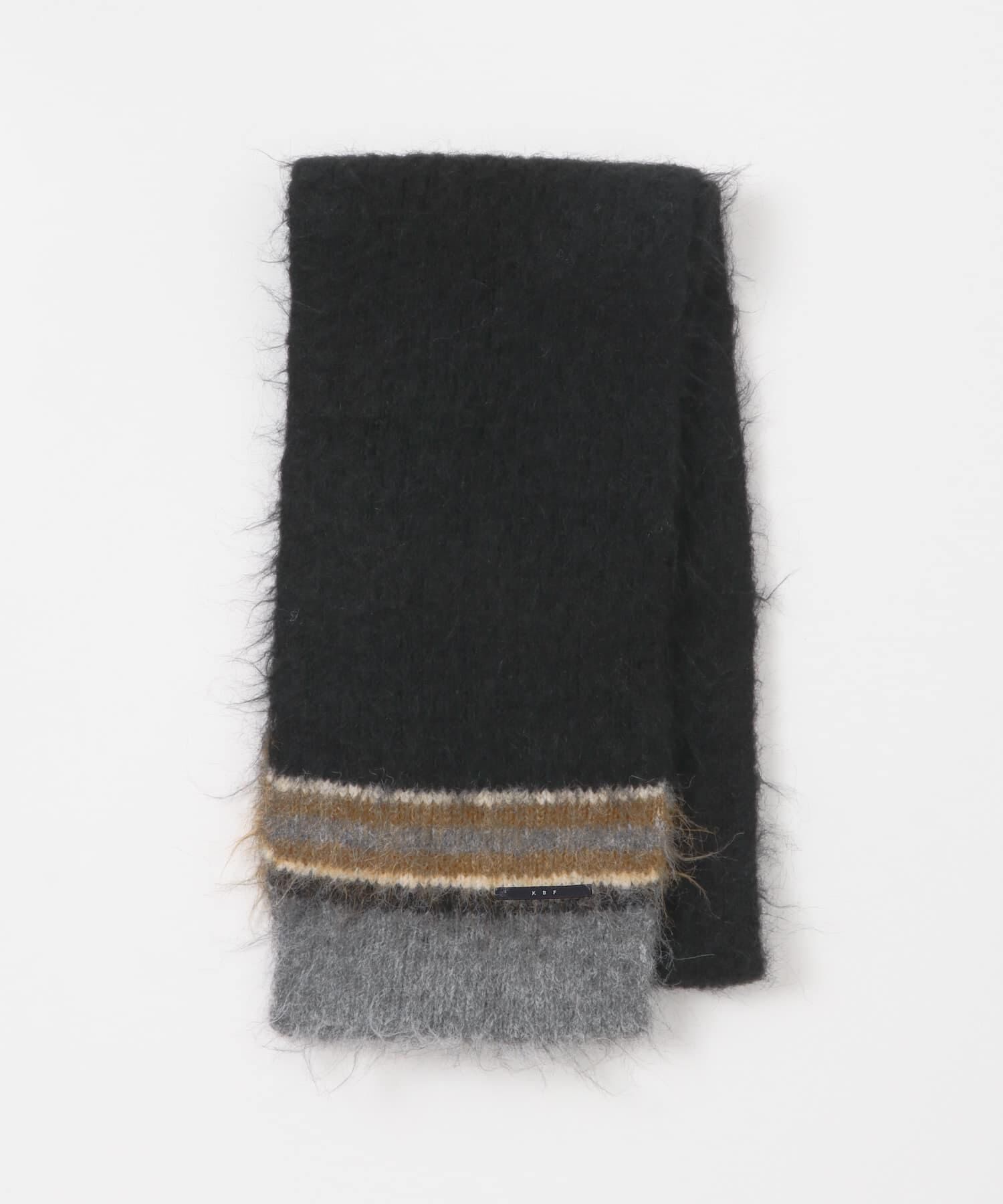  「エンドボーダーデザインマフラー」|マフラー|