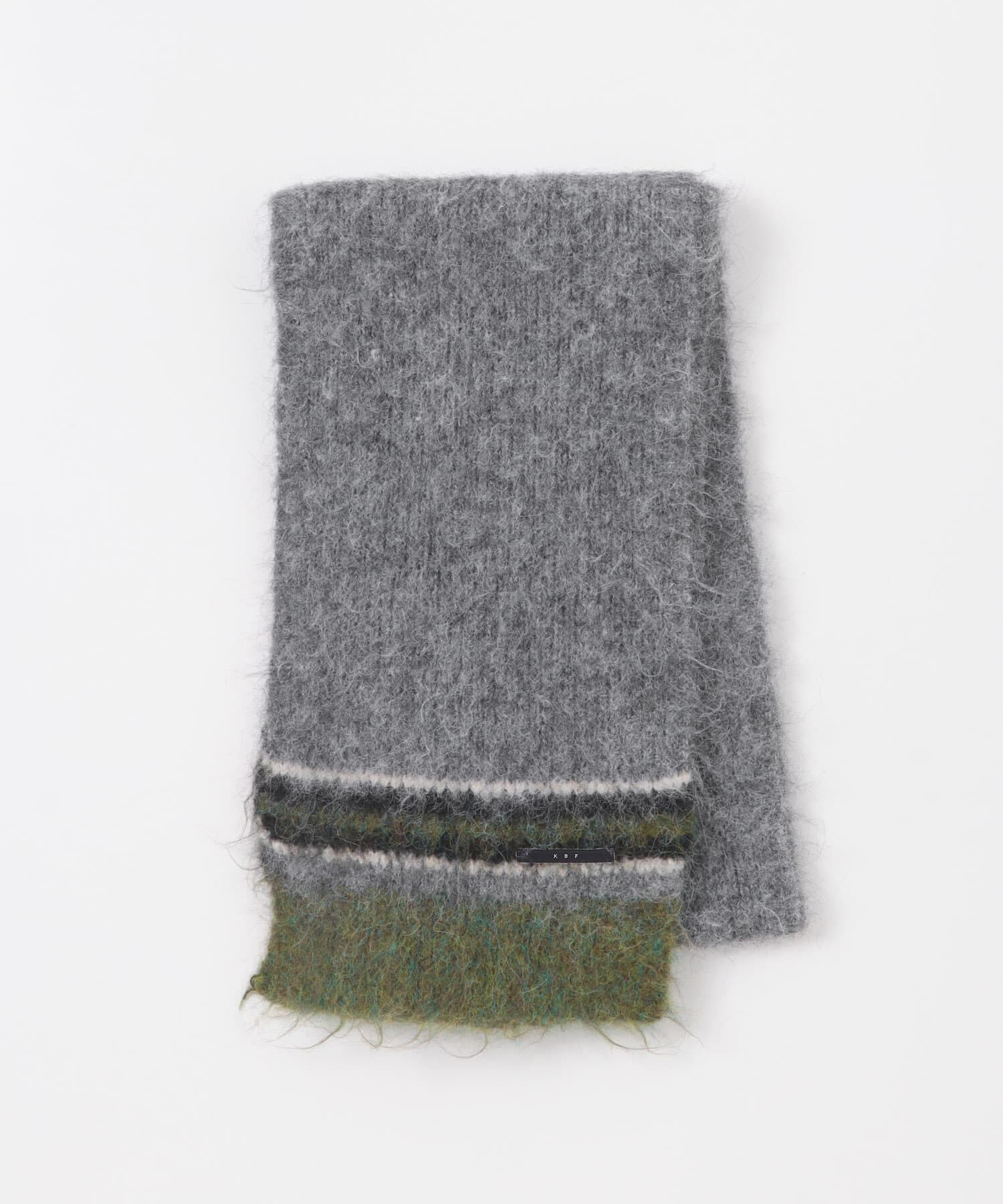  「エンドボーダーデザインマフラー」|マフラー|