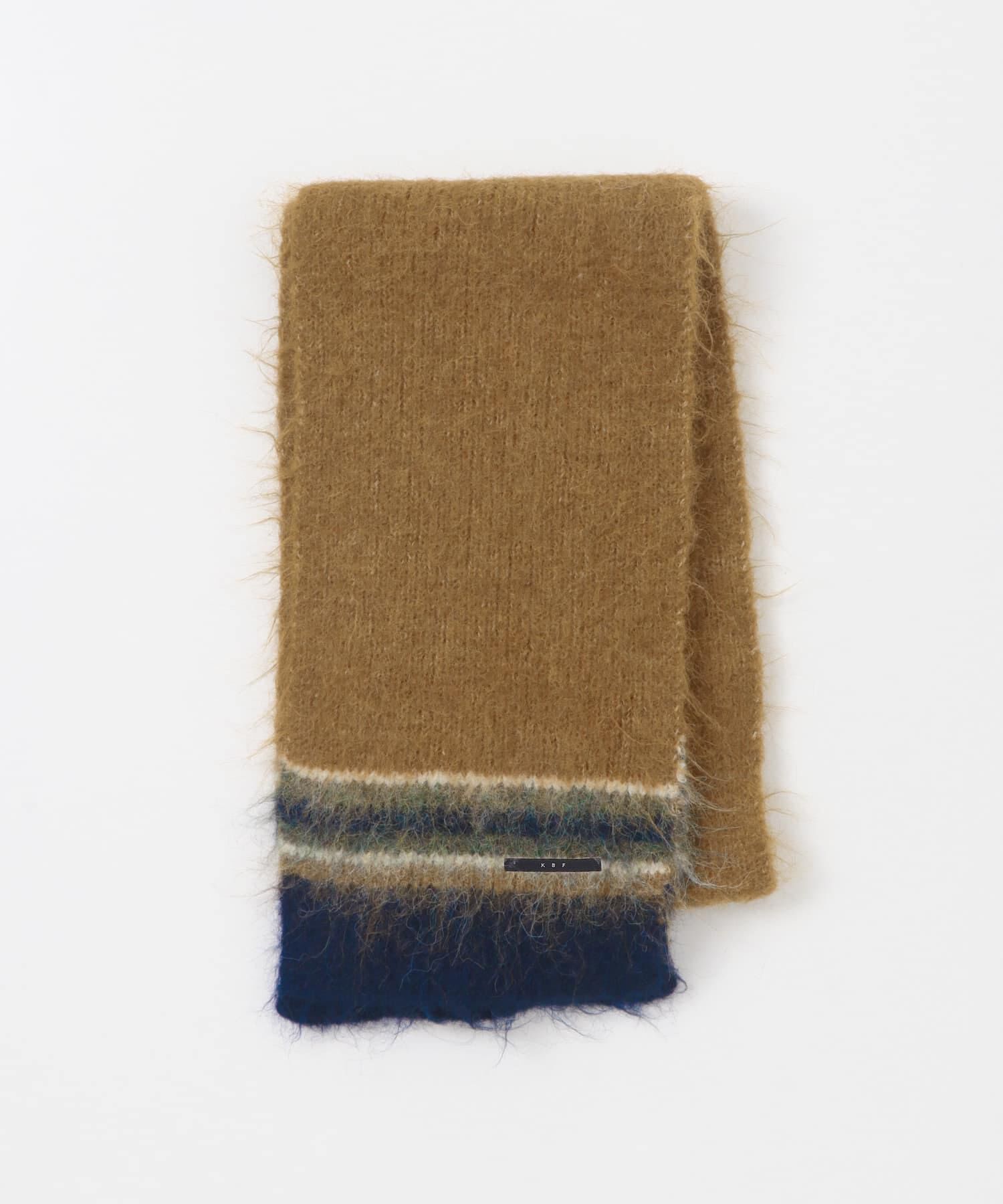  「エンドボーダーデザインマフラー」|マフラー|