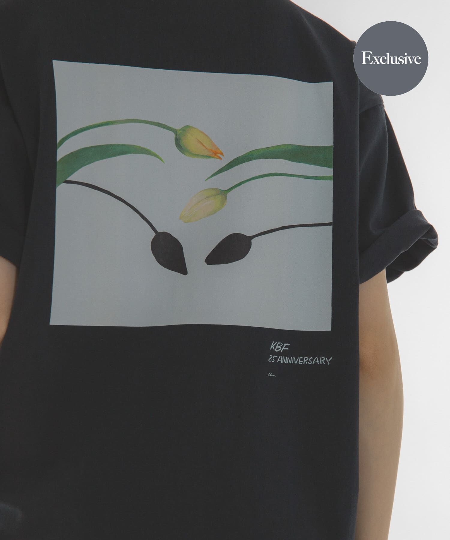  「『別注』Lee Izumida&times;KBF プリントTEE」|Tシャツ・カットソー|ネイビー