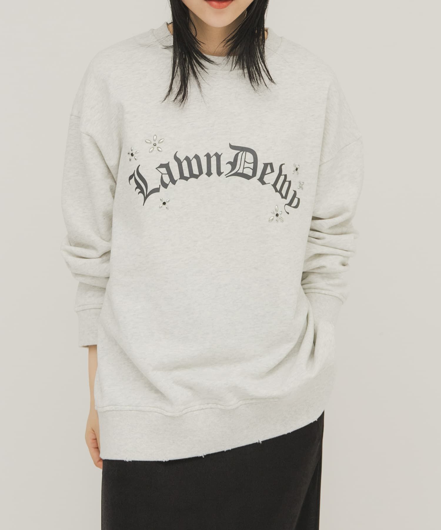  「ルーズスタッズスウェット」|スウェット・ジャージ|