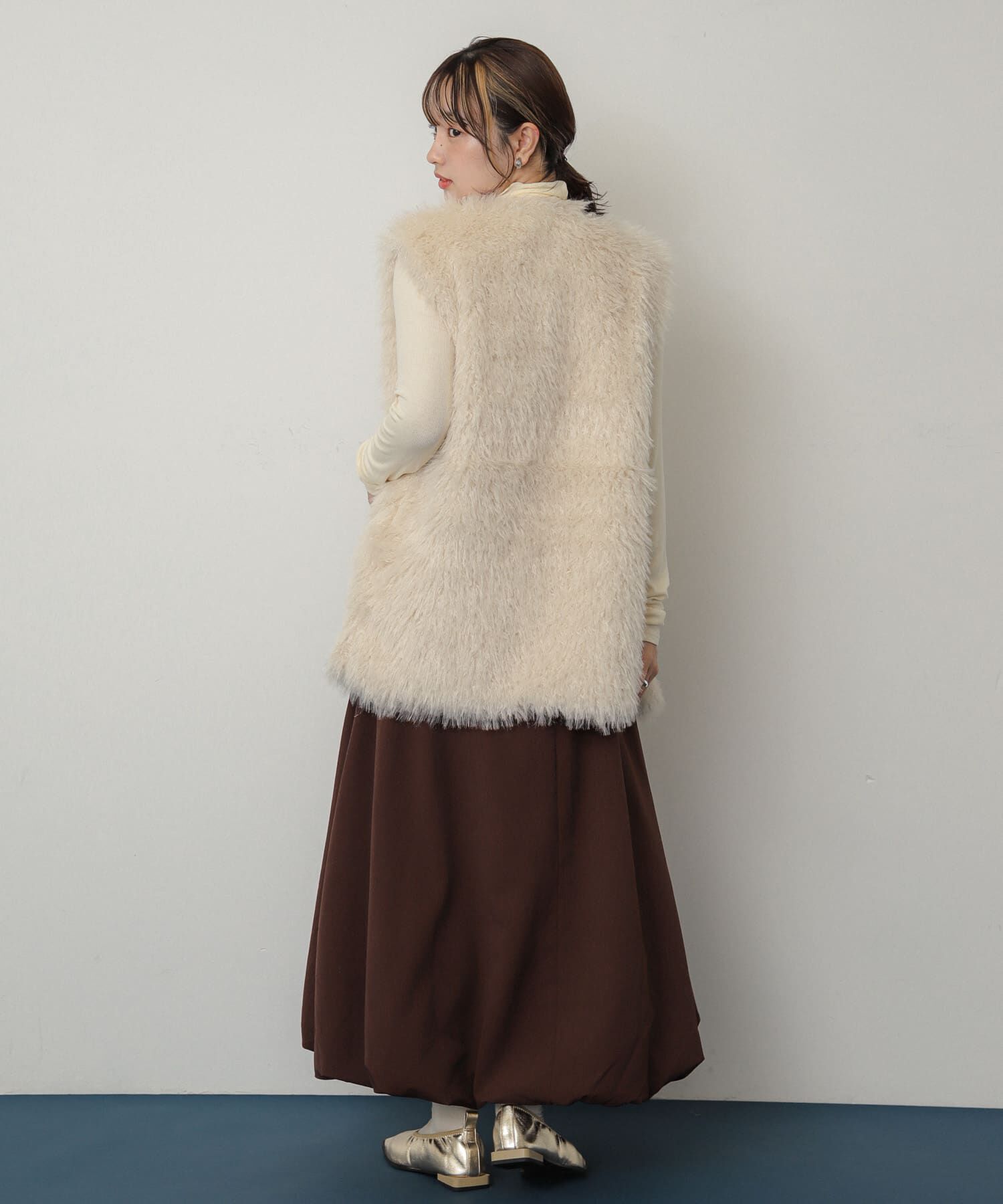 SENSE OF PLACE by URBAN RESEARCH「スクエアトゥフラットシューズ」|バレエシューズ|