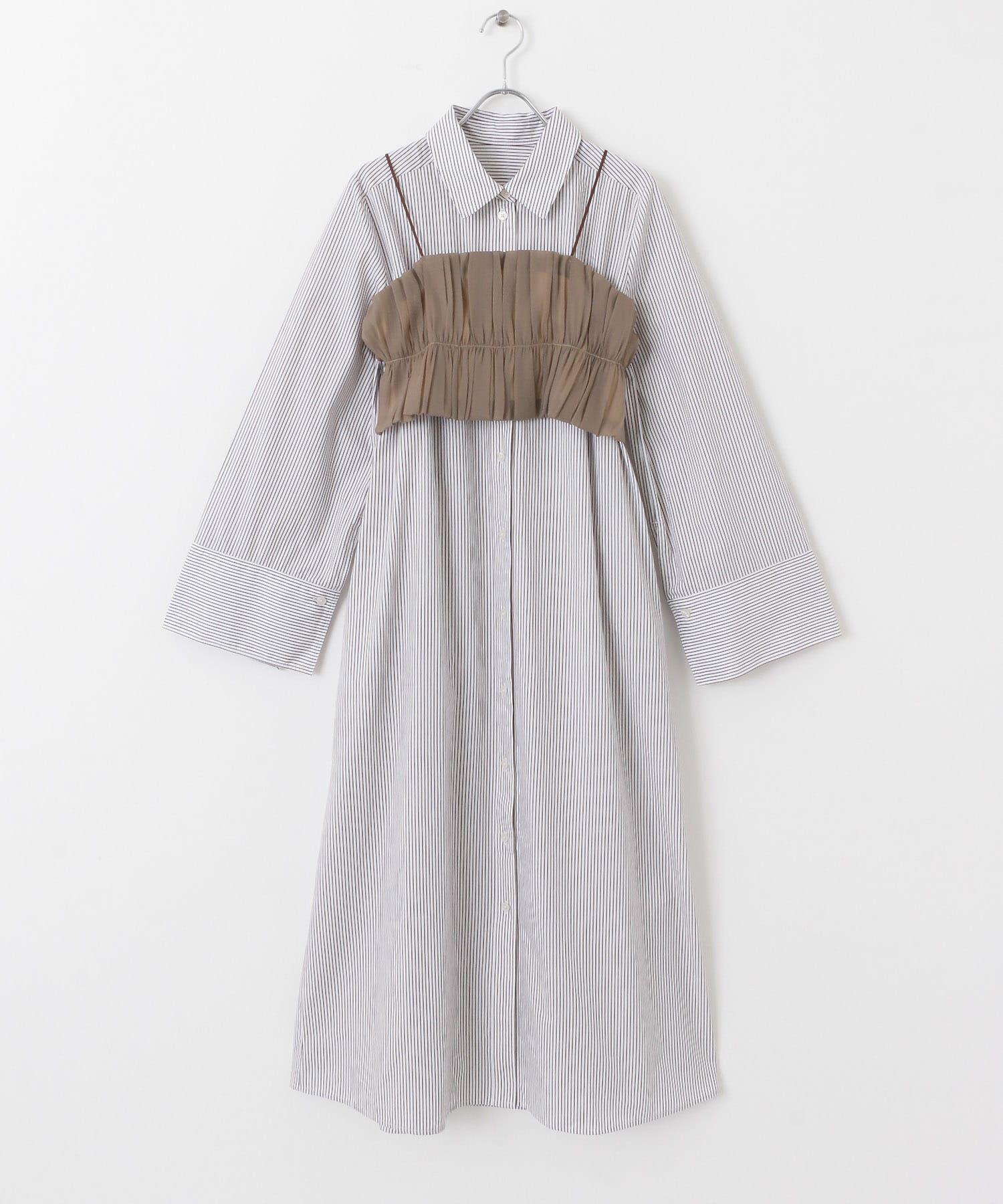 SENSE OF PLACE by URBAN RESEARCH「ビスチェセットワンピース」|ワンピース|