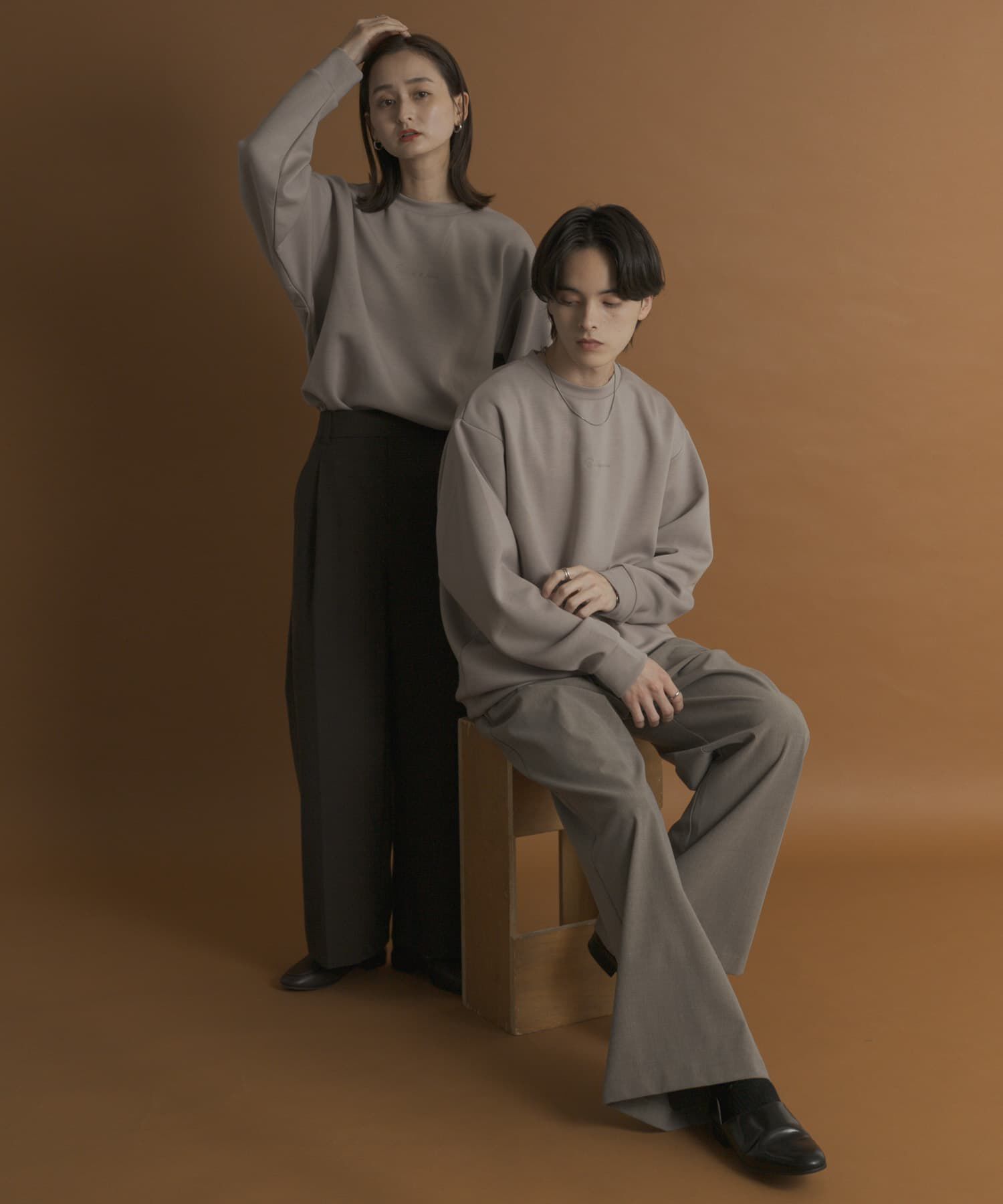 SENSE OF PLACE by URBAN RESEARCH「ダンボールポンチクルーネックスウェット」|スウェット・ジャージ|