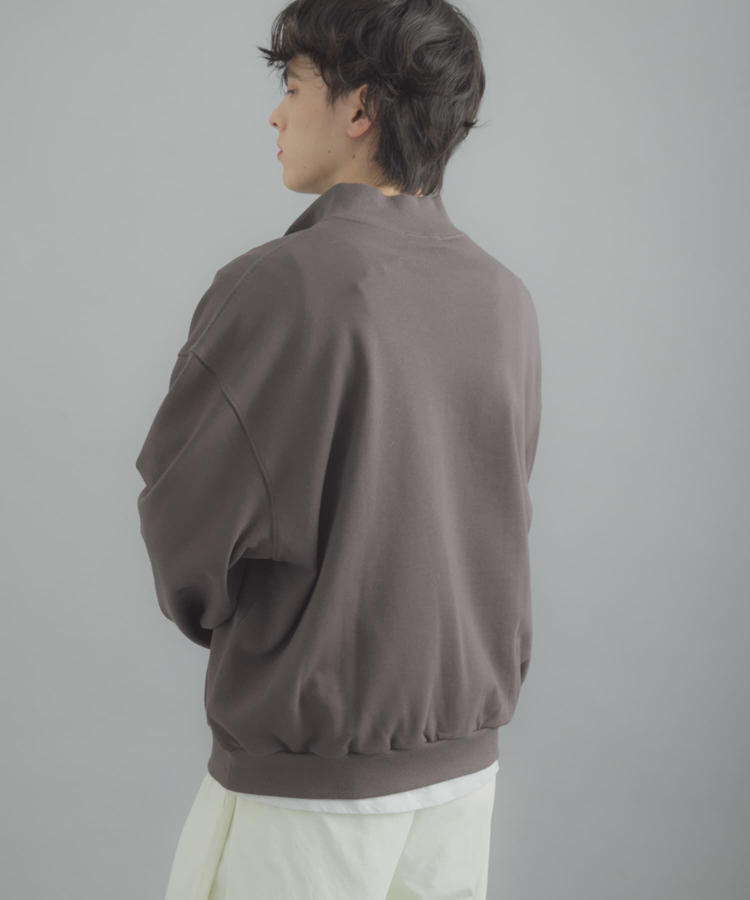 SENSE OF PLACE by URBAN RESEARCH「『洗濯可/撥水/防花粉』SKIN Proofハーフジップスウェット」|スウェット・ジャージ|