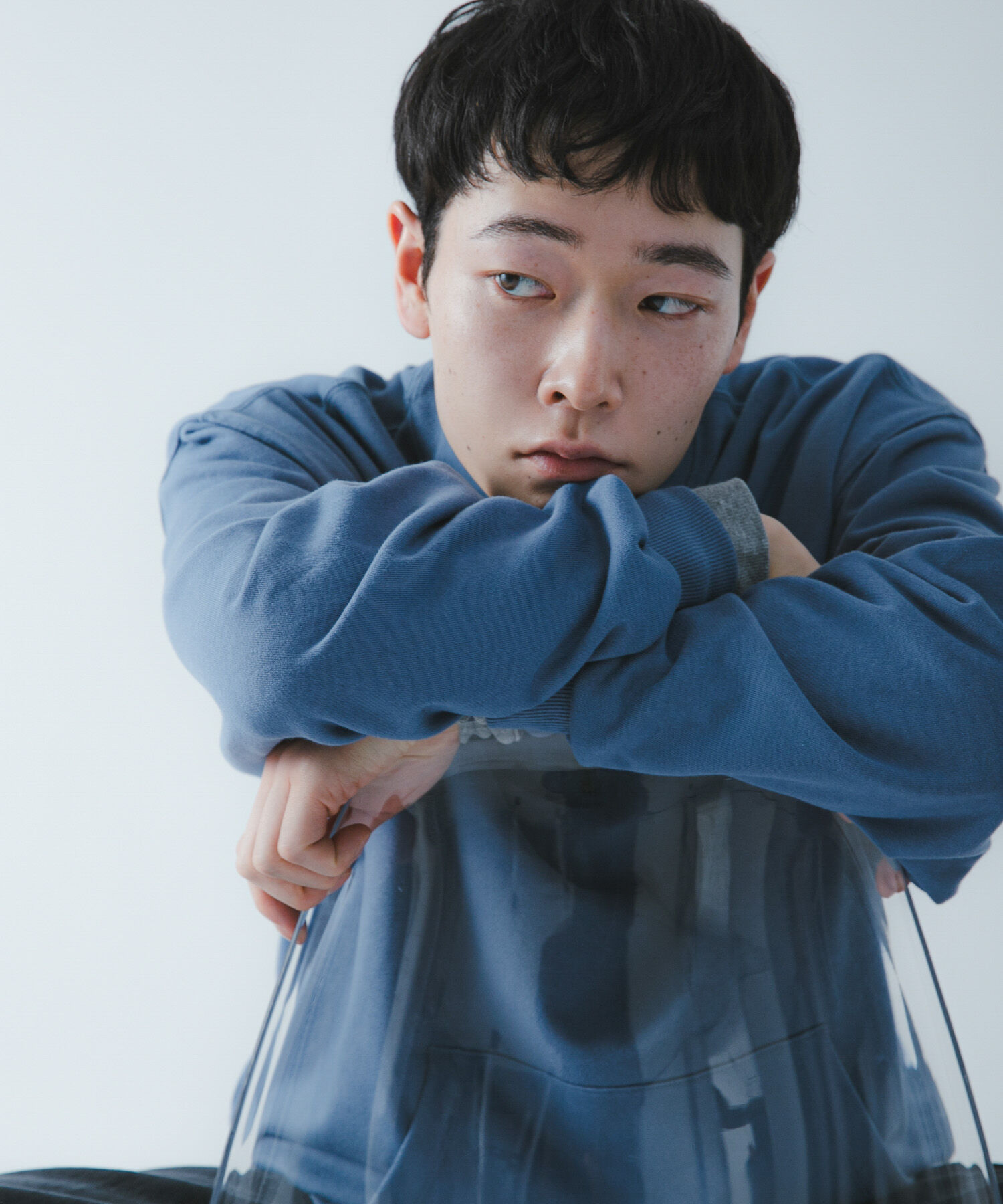 SENSE OF PLACE by URBAN RESEARCH「『洗濯可/撥水/防花粉』SKIN Proofハーフジップスウェット」|スウェット・ジャージ|