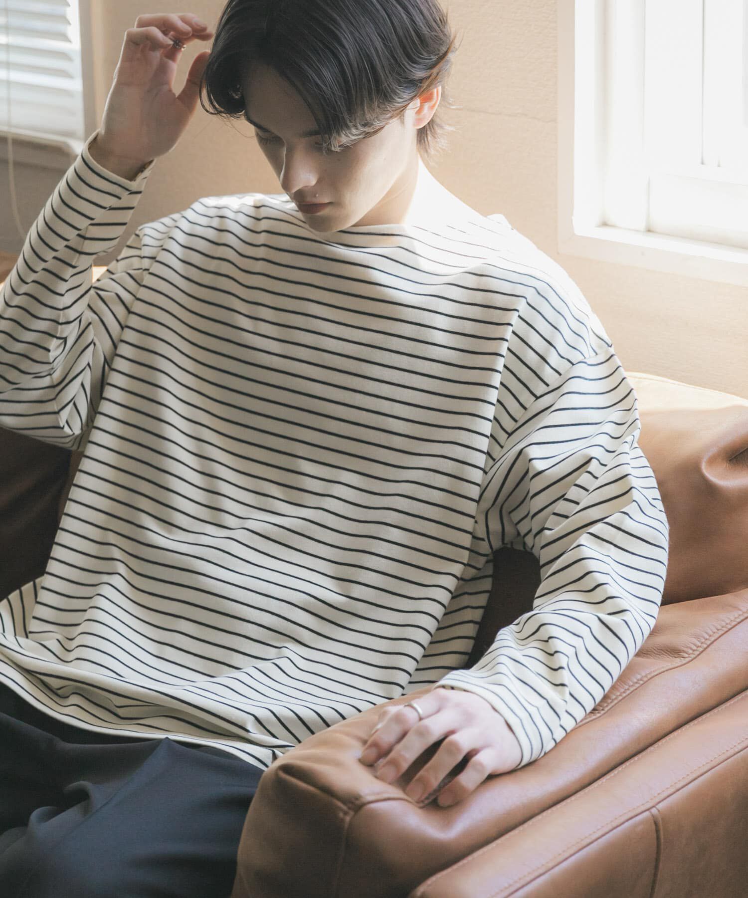 SENSE OF PLACE by URBAN RESEARCH「エクストラルーズバスクシャツ」|Tシャツ・カットソー|