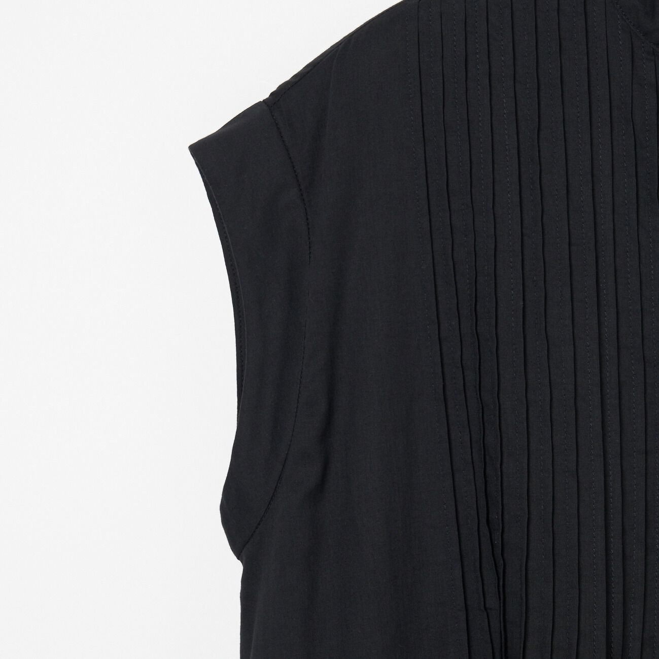  「three dots COTTON LOAN TUCK DRESS」|ワンピース|