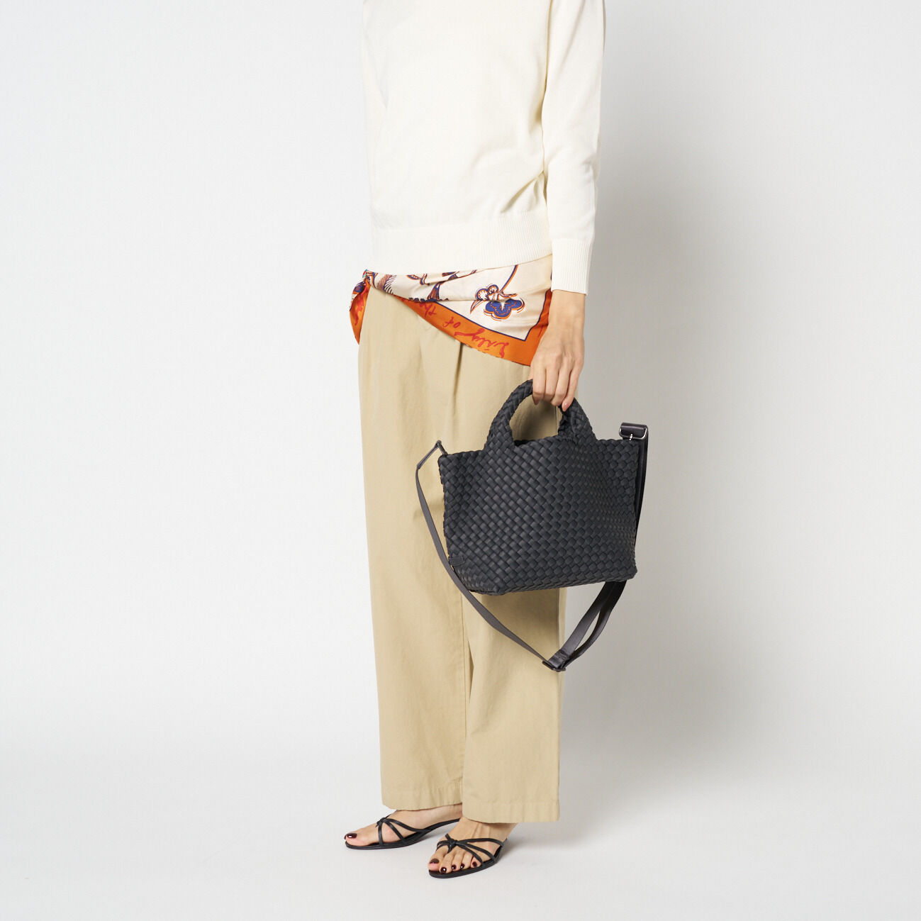  「manipuri DIAMOND SCARF」|マフラー|