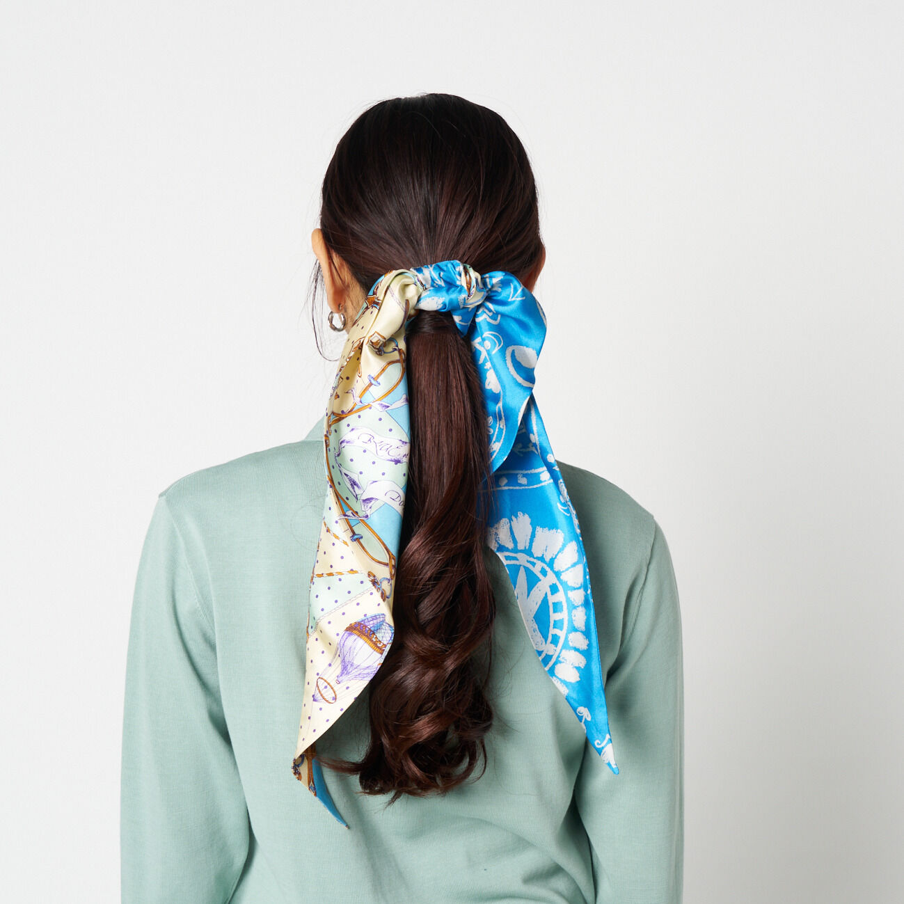  「manipuri DIAMOND SCARF」|マフラー|