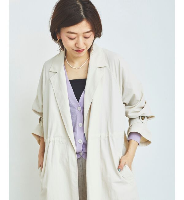 le.coeur blanc「ナイロンドロストロングコート」|その他|