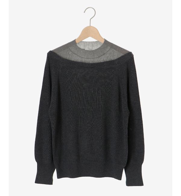 le.coeur blanc「レイヤードライクニットプルオーバー」|ニット・セーター|