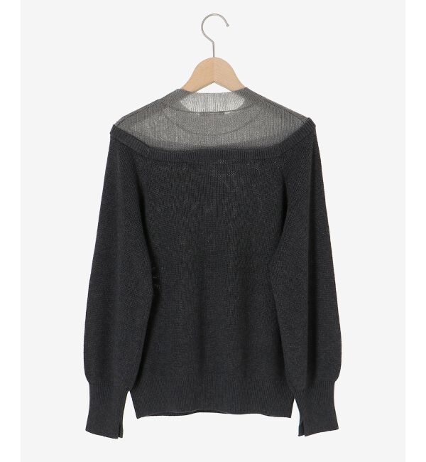 le.coeur blanc「レイヤードライクニットプルオーバー」|ニット・セーター|