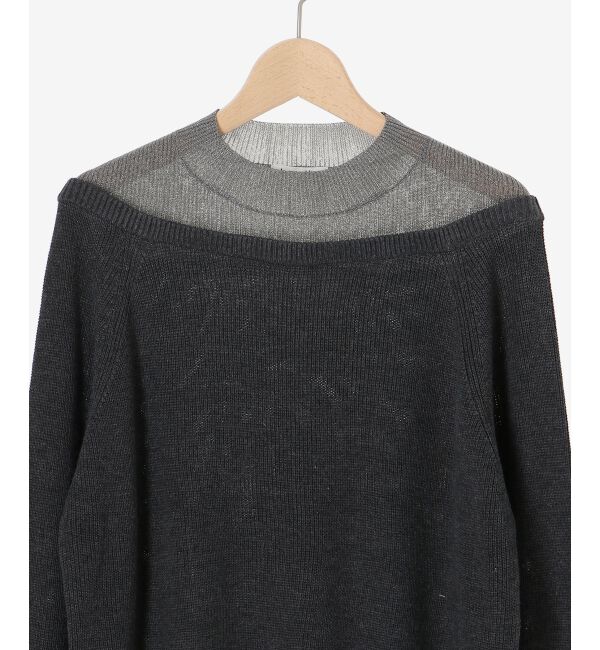 le.coeur blanc「レイヤードライクニットプルオーバー」|ニット・セーター|