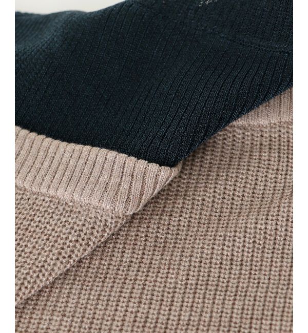 le.coeur blanc「レイヤードライクニットプルオーバー」|ニット・セーター|