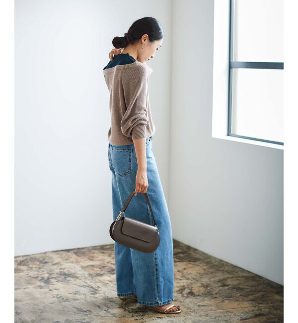 le.coeur blanc「レイヤードライクニットプルオーバー」|ニット・セーター|