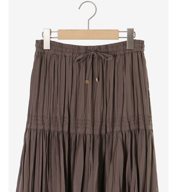  「《手洗い可能》エアータンブラーランダムプリーツスカート」|スカート|