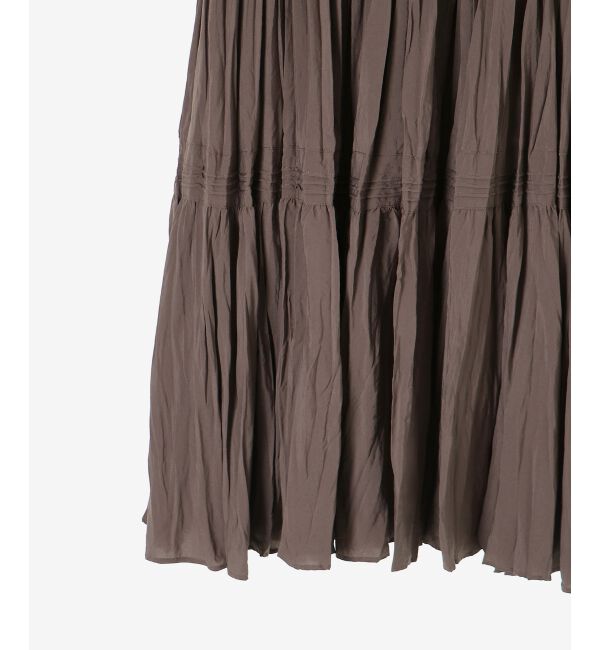  「《手洗い可能》エアータンブラーランダムプリーツスカート」|スカート|