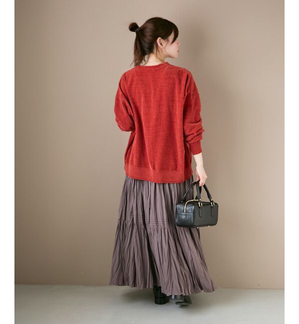  「《手洗い可能》エアータンブラーランダムプリーツスカート」|スカート|