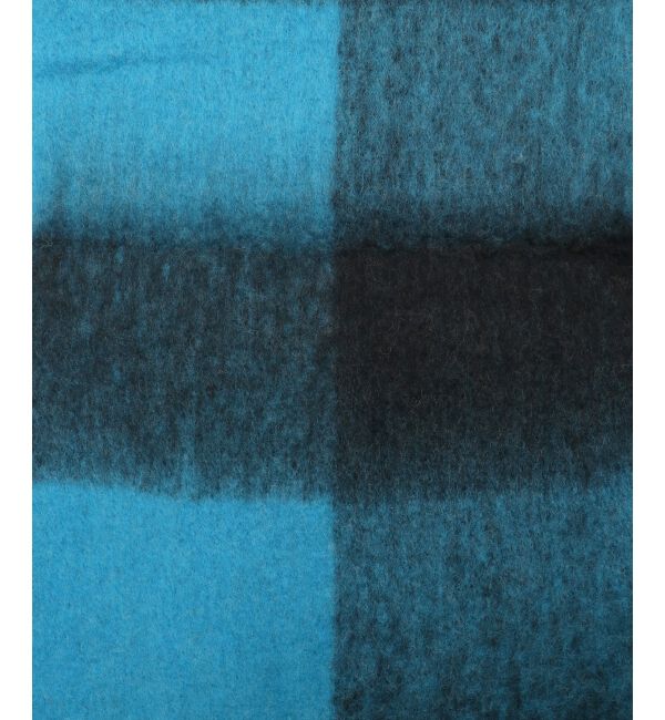  「《WEB限定アイテム》ビッグフリンジチェックストール」|ストール|