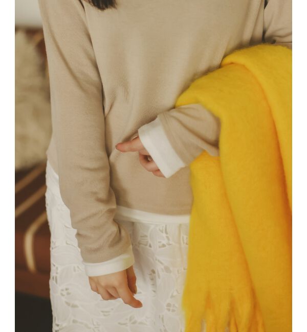  「《WEB限定アイテム》ビッグフリンジストール」|ストール|