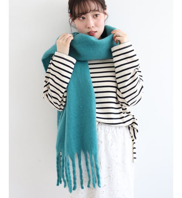  「《WEB限定アイテム》ビッグフリンジストール」|ストール|