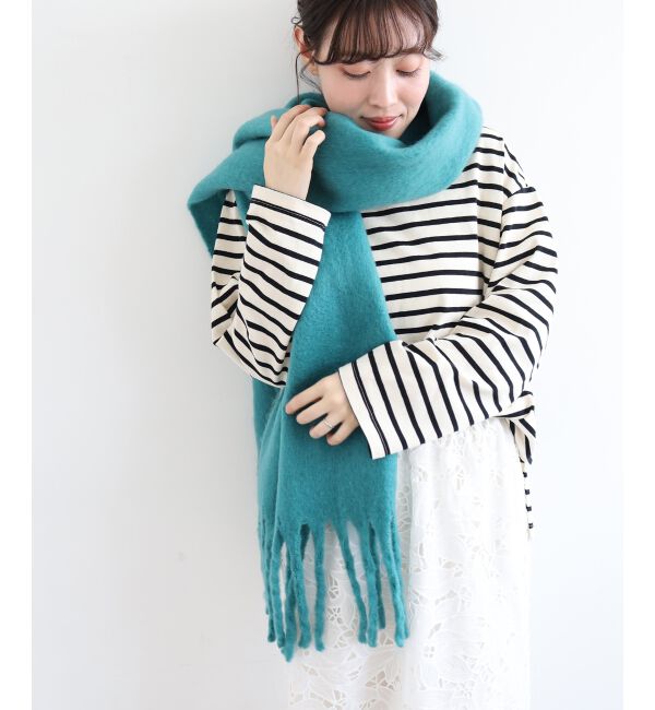  「《WEB限定アイテム》ビッグフリンジストール」|ストール|