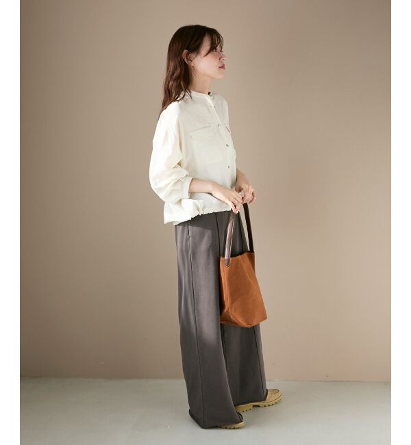  「《手洗い可能》ヴィンテージライクドロストブラウス」|シャツ・ブラウス|