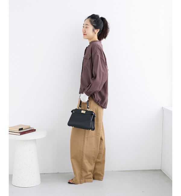  「《手洗い可能》ヴィンテージライクドロストブラウス」|シャツ・ブラウス|