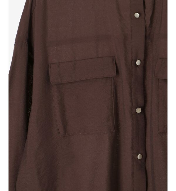  「《手洗い可能》ヴィンテージライクドロストブラウス」|シャツ・ブラウス|