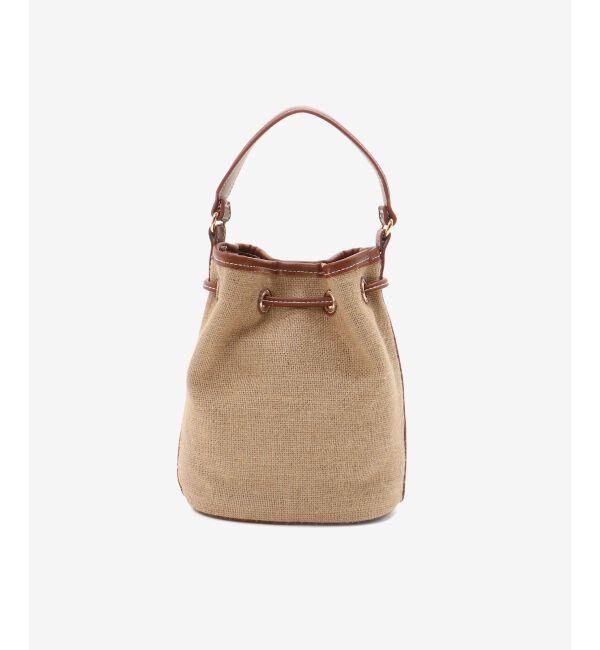  「パール付き巾着トート」|トートバッグ|