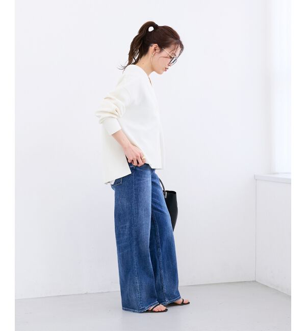  「カットジョーゼットカーデ」|カーディガン|