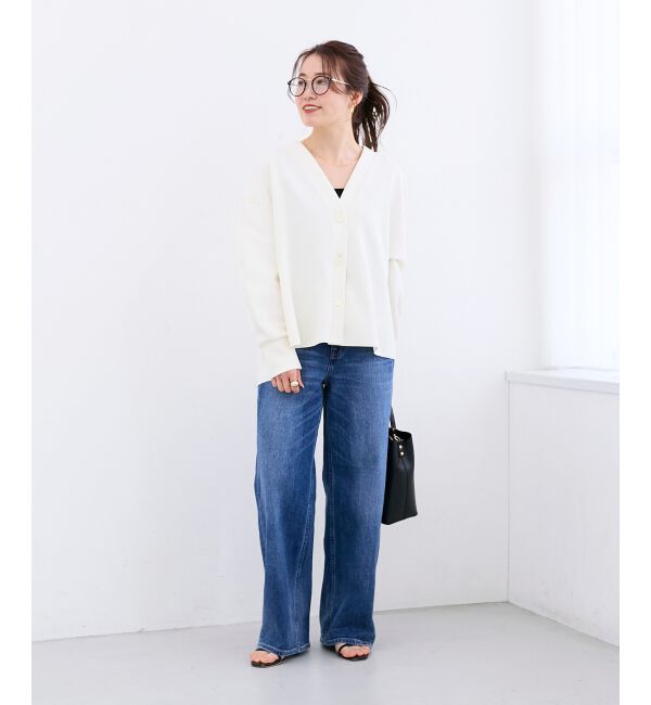  「カットジョーゼットカーデ」|カーディガン|