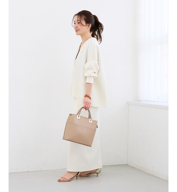  「カットジョーゼットカーデ」|カーディガン|